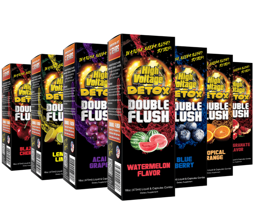 High Voltage Double Flush Detox Drink 16oz