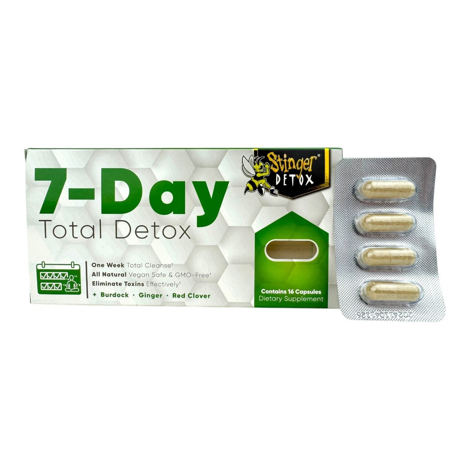 Stinger Detox 7-Day Total Detox (16 Capsules)